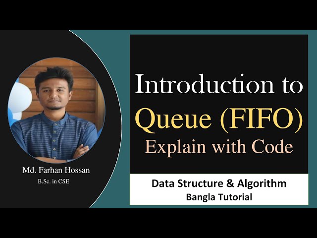 Queue (FIFO) | Data Structure | Bangla Tutorial