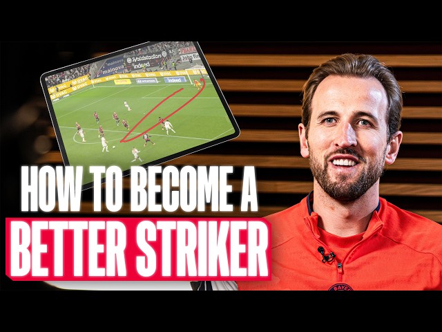 Harry Kane teaches 𝐘𝐎𝐔 how to score! ⚽️💥 | Striker Masterclass Tutorial