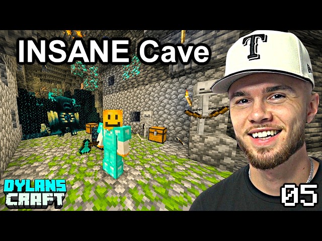 I Found The World's Best Minecraft Cave... (Dylan's Craft EP.5)
