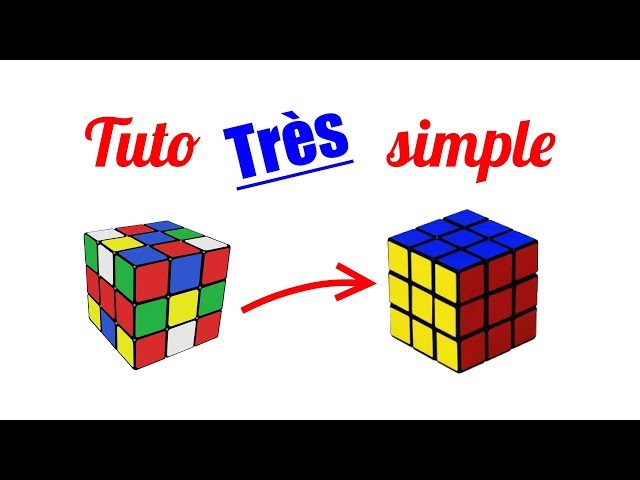 Comment résoudre le rubik's cube 3x3 ? | Tuto débutant très facile + Fiche Algo pdf