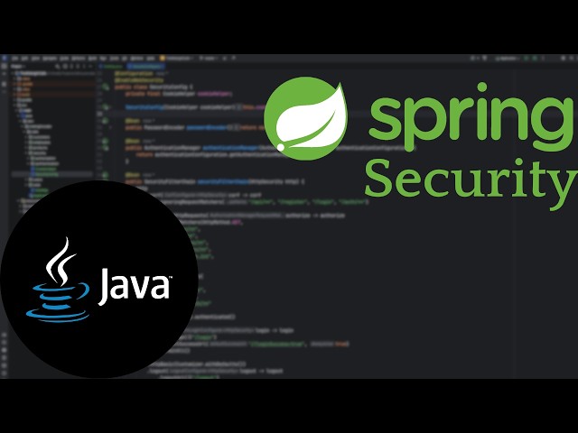 Java 25; Spring Boot Security - Crash Course