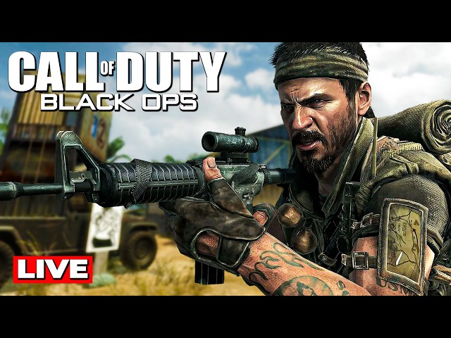 🔴LIVE - BLACK OPS 1 - GRINDING TO 15TH PRESTIGE