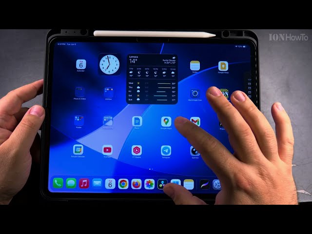 iPad Pro M5 How to Change Text Selection Using Multi-Touch Gestures