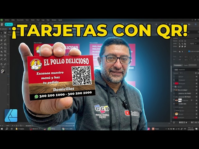 Cómo hacer tarjetas de presentación en Affinity Designer paso a paso