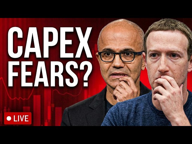 🔴FOMC SHOCK, MICROSOFT & META EARNINGS LIVE!