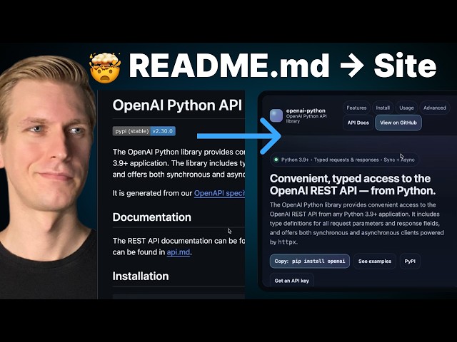 This Python + Next.js Supacombo May Be The Ultimate Tech Stack (+ My README Site AI Generator)