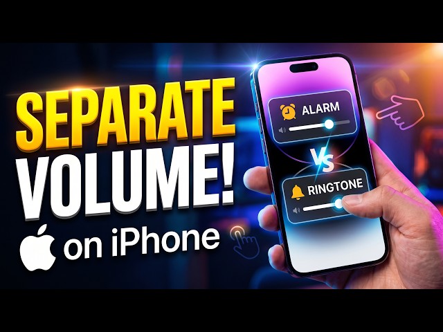 How to Set Separate Alarm and Ringtone Volume on iPhone