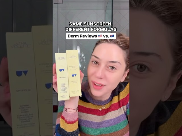 Australian Sunscreen: Dermatologist Review #sunscreen #spf