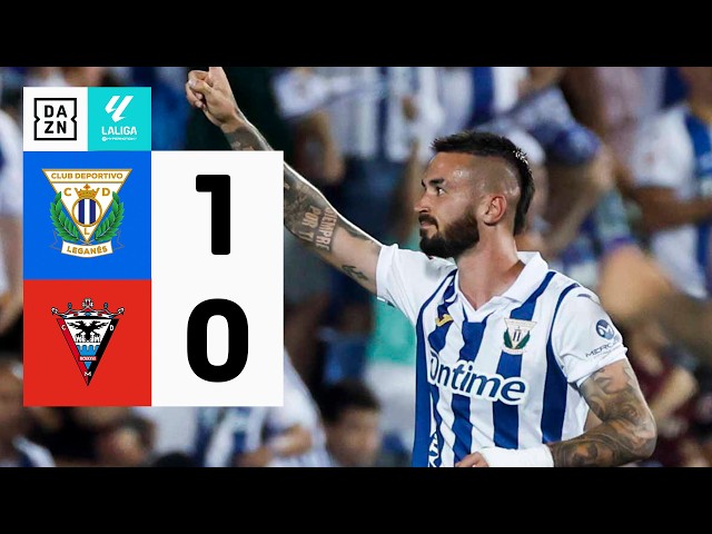 CD Leganés vs CD Mirandés (1-0) | Resumen | Highlights LALIGA HYPERMOTION