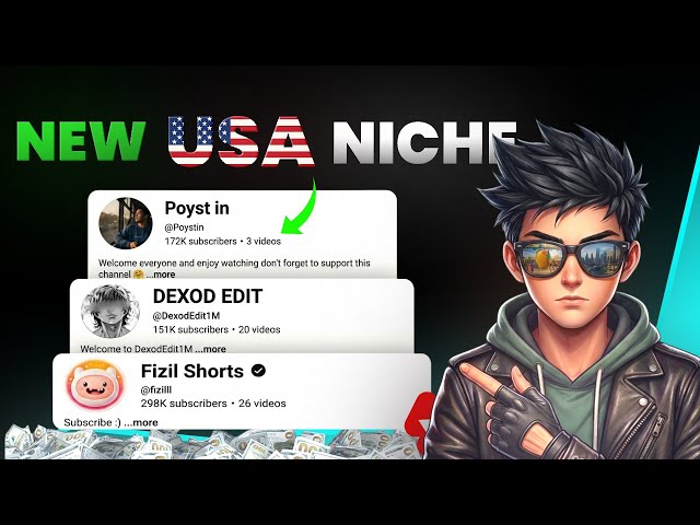 Top 10 USA Faceless YouTube Niches | Low Competition Niche 2026