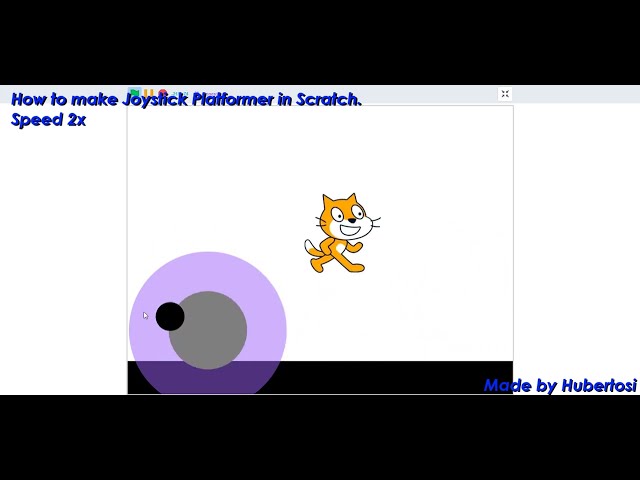 How to make Joystick Platformer in Scratch | Scratch Tutorial