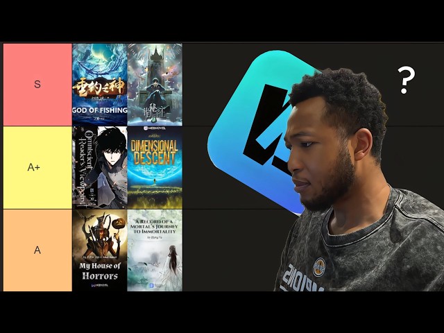 How I Ranked 25 Popular Webnovels (The Ultimate Tier List)