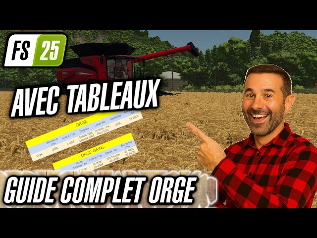 FS25 - Growing Guide: Barley – Boost your income with this SECRET TIP!