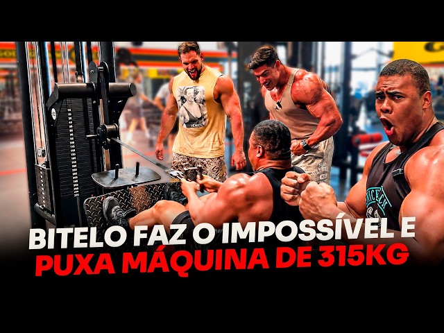 BITELO MAXED OUT THE HEAVIEST MACHINE IN THE WORLD IN THE US AND FREAKED EVERYONE OUT