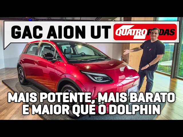 R$ 139,900: GAC Aion UT features engine and LARGE SUV SPACE against BYD Dolphin and Geely EX2