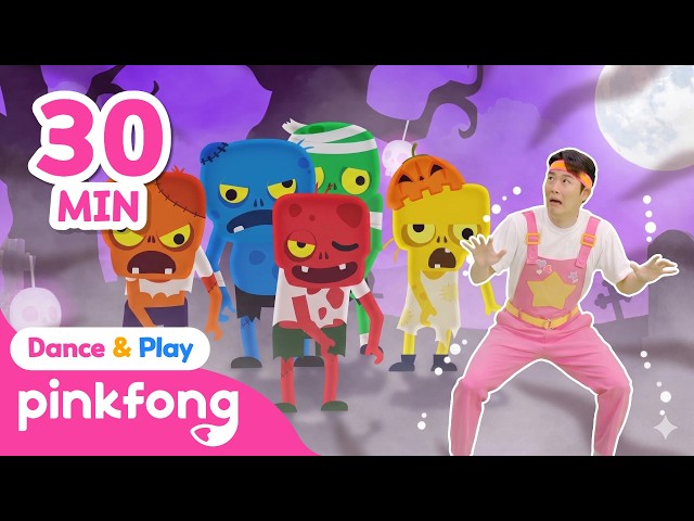 🧟‍♂️ Monster & Zombie Creepy Summer Medley｜Dance Along with Hoi｜Pinkfong Dance & Play Official