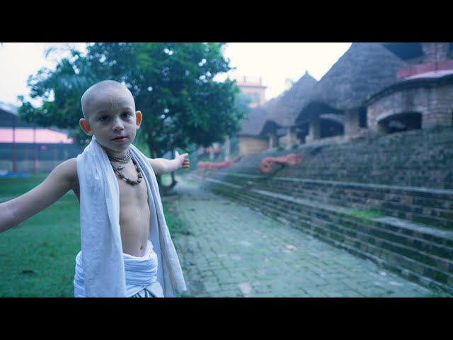 (English Subtitles) Gurukula Mayapur:  A tour - given by our son