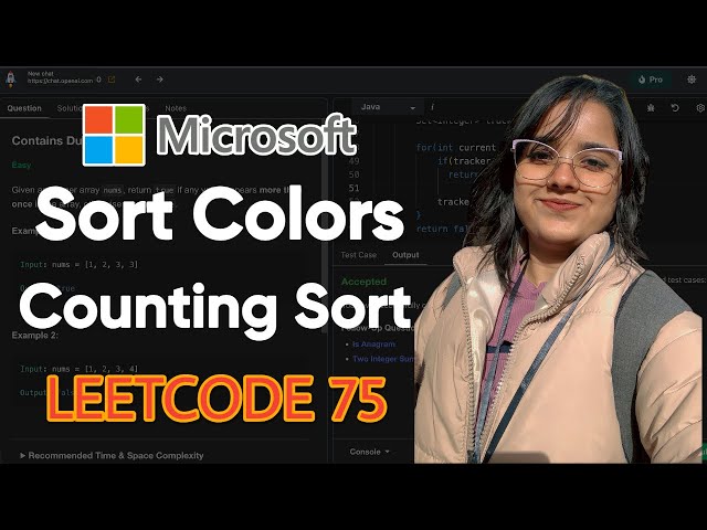 DSA Day 17 | Sort Colors - Leetcode 75 | Counting Sort