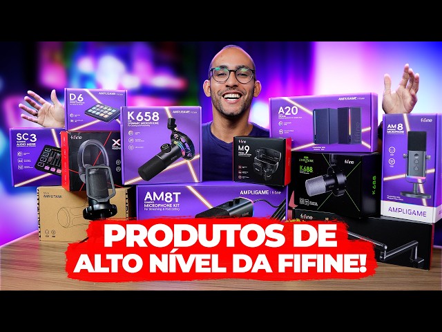 SUPER UNBOXING OF IMPORTED ITEMS SPECIAL WITH ALMOST ALL FIFINE PRODUCTS!