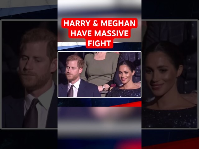 Prince Harry & Meghan Markle have MASSIVE ROW over visit to UK as their marriage implodes #royal