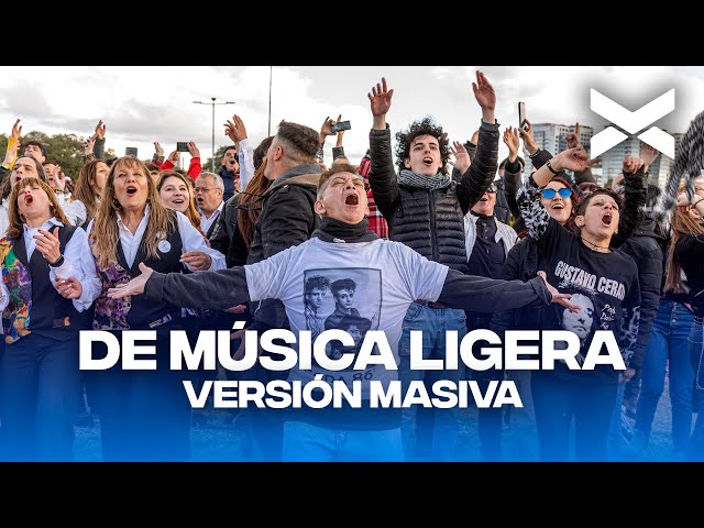 DE MUSICA LIGERA - VERSION MASIVA l HOMENAJE A GUSTAVO CERATI