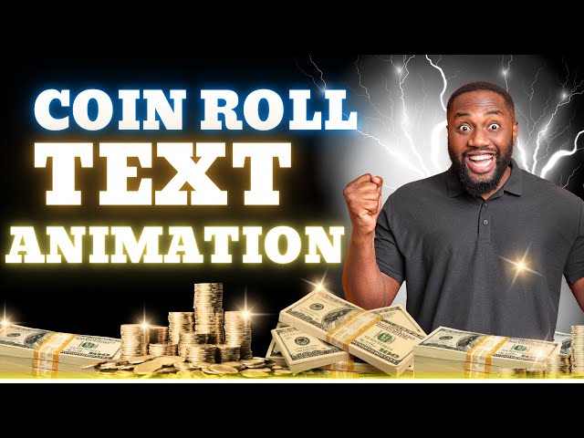 How to Make Coin Roll Text Animation in CapCut PC