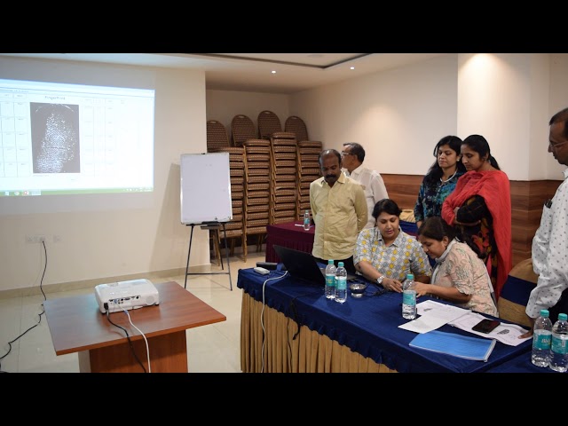 DMIT fingerprints Scanning Training