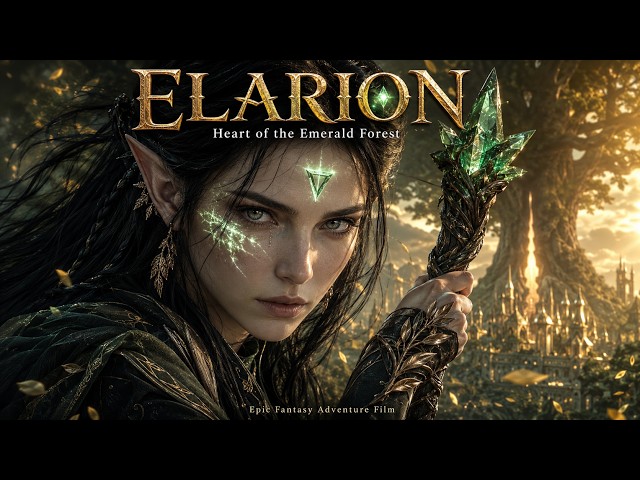 ELARION: HEART OF THE EMERALD FOREST | AI Fantasy, Elven Epic | Epic Fantasy | Full Movie | 4K