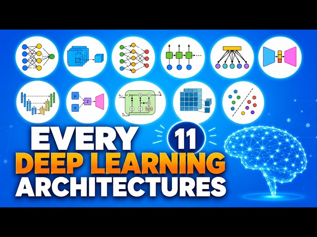 Every Deep Learning Algorithms explained in 25 min #ai #ml #dl