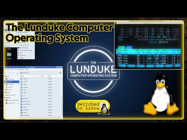 The Lunduke Computer Operating System | No: Rust, SystemD...and apparently EFI