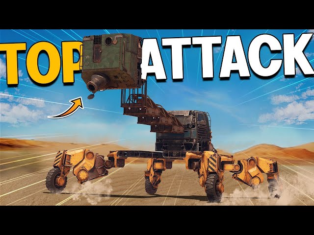 I Did Some Experiments With The TOP DOWN Attack Builds in Crossout
