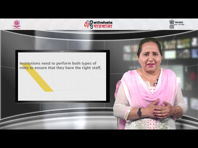 Human resource management in education