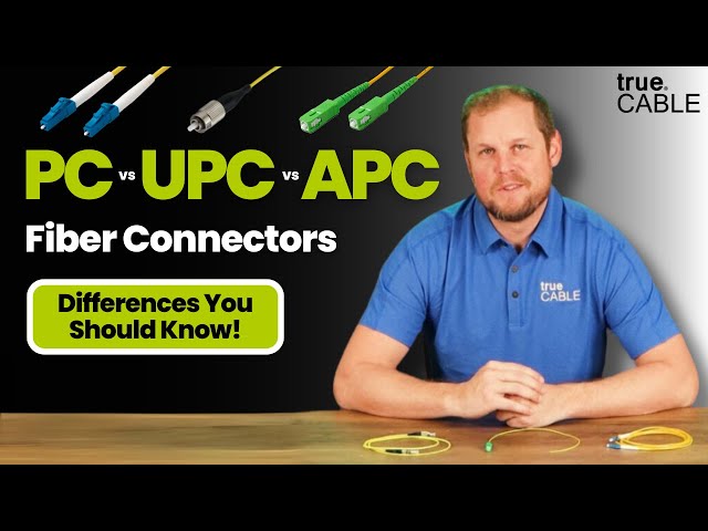 PC vs UPC vs APC Fiber Connectors | Key Differences To Know!