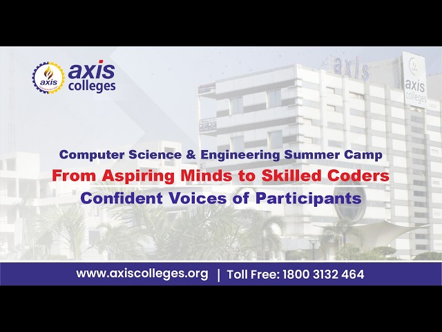 School Students Learn Python & Build Websites | Coding Bootcamp at Axis Colleges