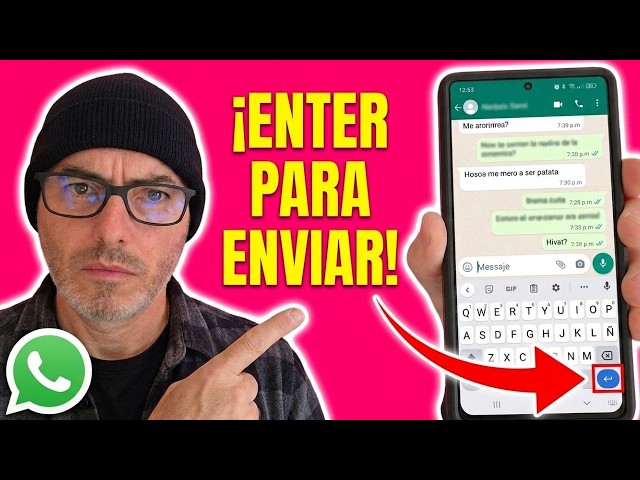 ✅ SOLUTION! How to ENABLE ENTER button to Send WhatsApp 2026 📲
