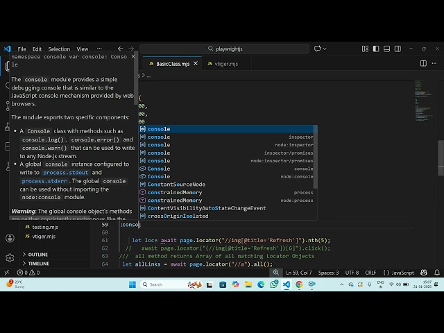 Lecture no 28 Discussion of type script by Rahul sir 21/01/2026 #trending #jawascript #playwright 
