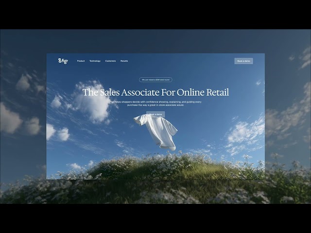 Figr – Premium Framer Website Design & Development for an AI-Powered Fashion Brand