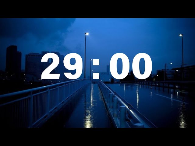 29 minutes silent timer