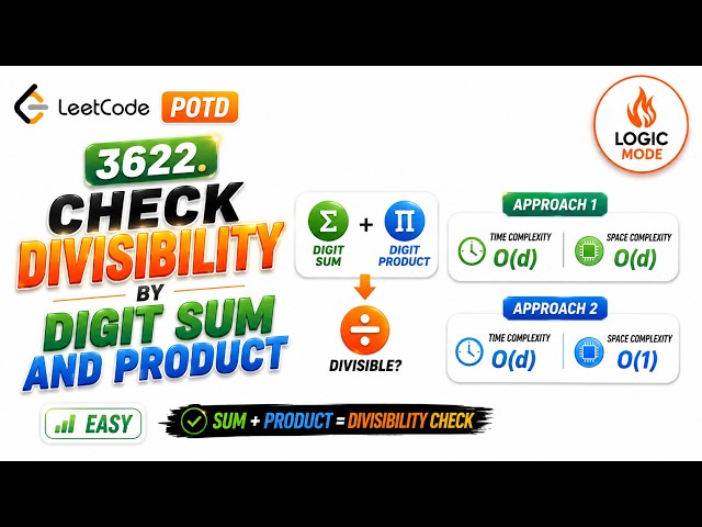 LeetCode 3622 | Check Divisibility by Digit Sum and Product | Easy C++ Solution