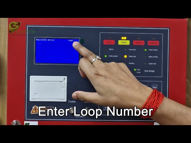 Glyptic CE Fire Alarm Panel Operation & Device Programming | Handheld Programmer Tutorial || English