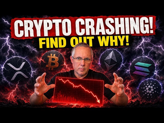 CRYPTO CRASHING! FIND OUT WHY! BREAKING CRYPTO NEWS!