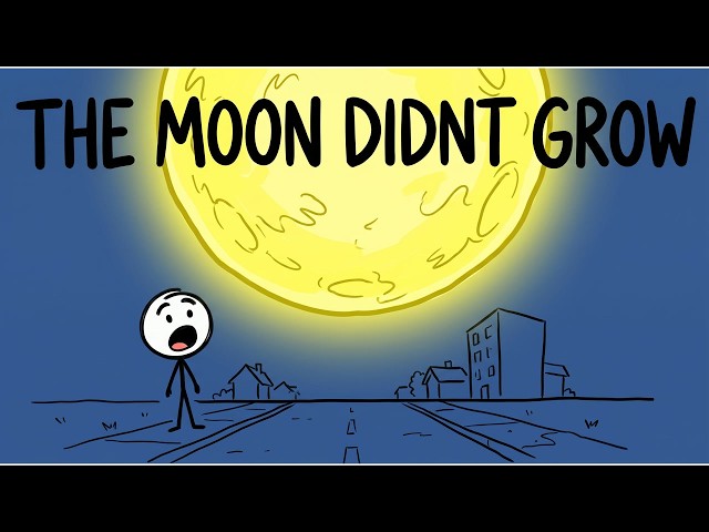 Why Does the Moon Look Huge Near the Horizon?