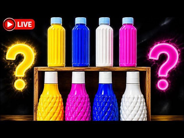 Can you solve this bottle mind game challenge? Live 104