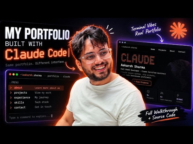 This Isn’t a Terminal… It’s My Portfolio 🤯