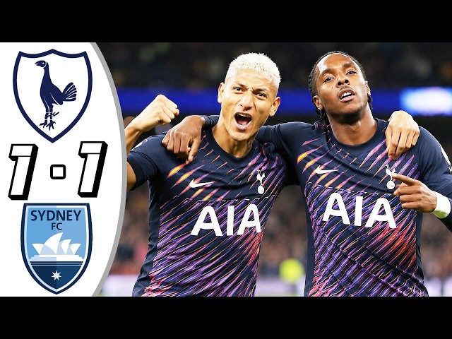 Tottenham vs Sydney FC 1-1- HL & GoaIs - Friendly Match 2026