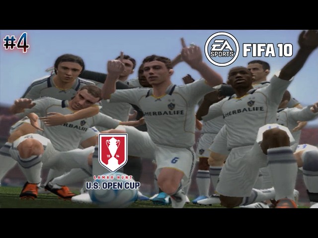FiFA 10 [RETRO PLAYTHROUGH] (no commentary) I #4 - U.S OPEN CUP Final
