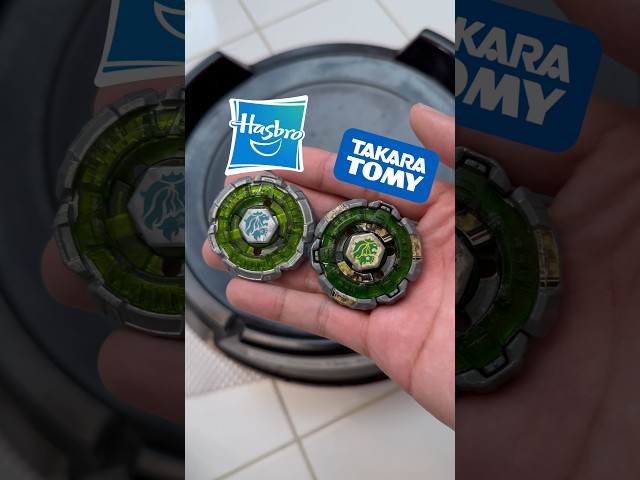 Hasbro vs TT FANG LEONE! Day 2 of Metal Fury VS Metal Fusion 4D SERIES! Beyblade #shorts #kyoya