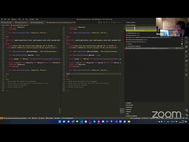 tSQLt Live: Spying Procedure Synonyms, Episode 1