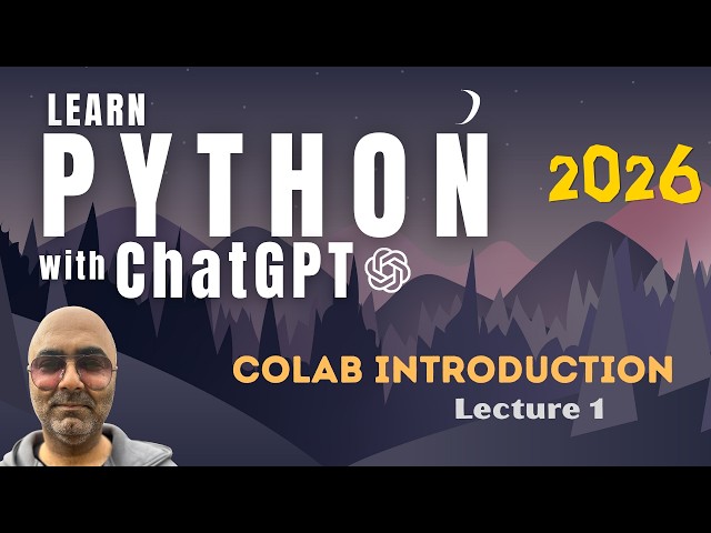 Python Programming Tutorial for Beginners | Colab Introduction