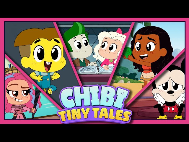 100 Chibi Tiny Tales! 🥹 | Compilation | Ft. Big City Greens & Descendants |@disneychannelanimation